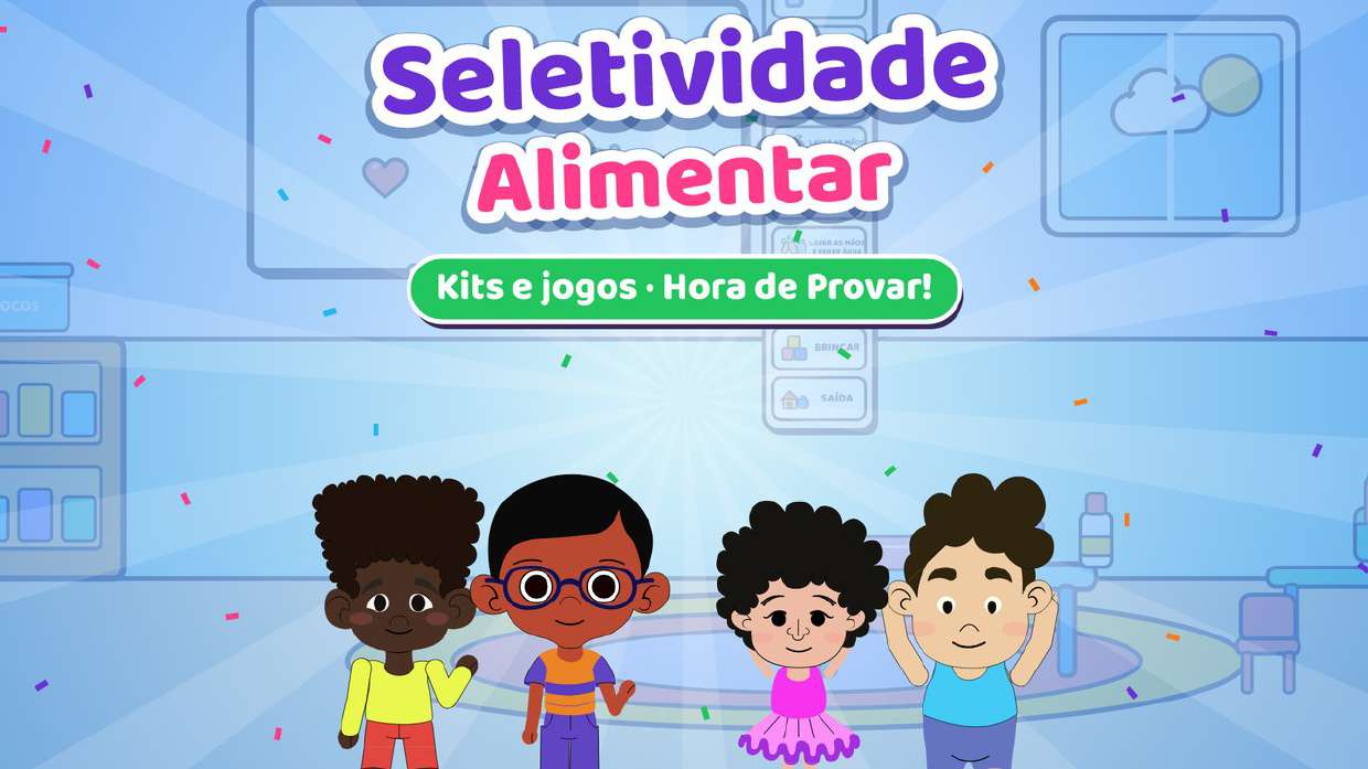 Kits e jogos de seletividade alimentar